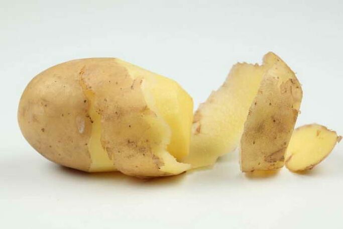 Pommes de terre utilisées pour traiter l'ostéochondrose cervicale