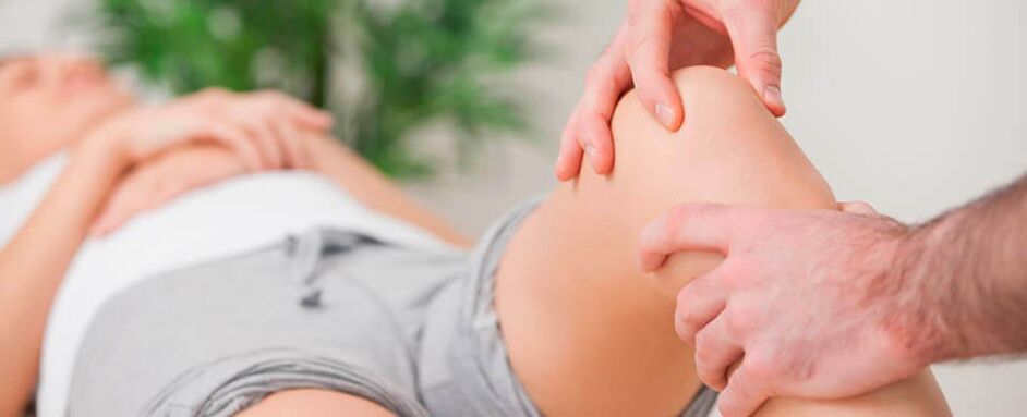 Massage pour les douleurs au genou